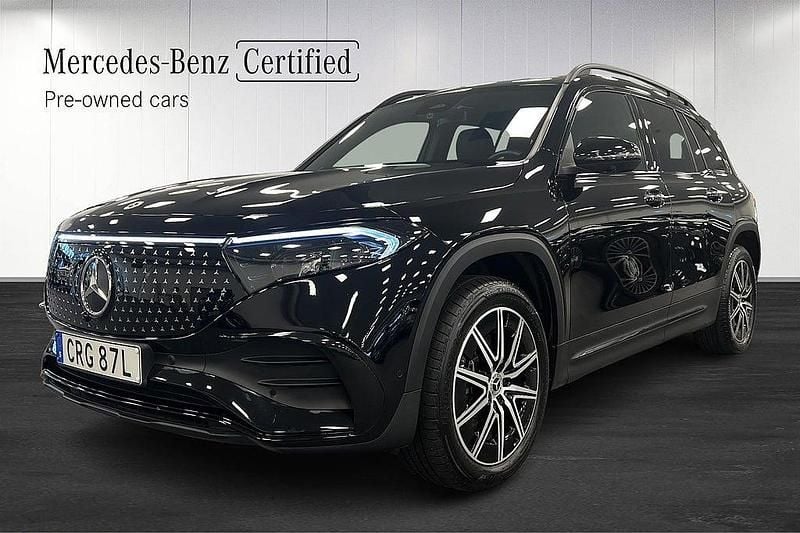 Svart Begagnad 2024 Mercedes EQB300 AMG SUV | 579 000 kr - Bild 1/4