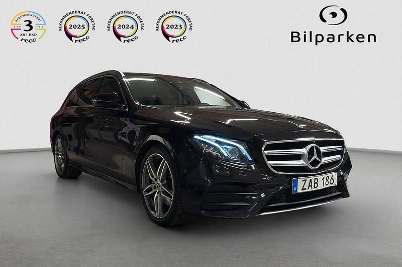 Begagnad Mercedes E220 AMG line 194 HK (142 kW) 2017 Svart Kombi
