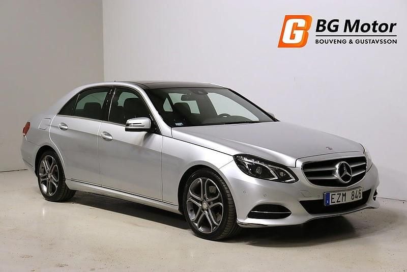 Begagnad Mercedes E350 Avantgarde 252 HK (185 kW) 2013 Silver Sedan