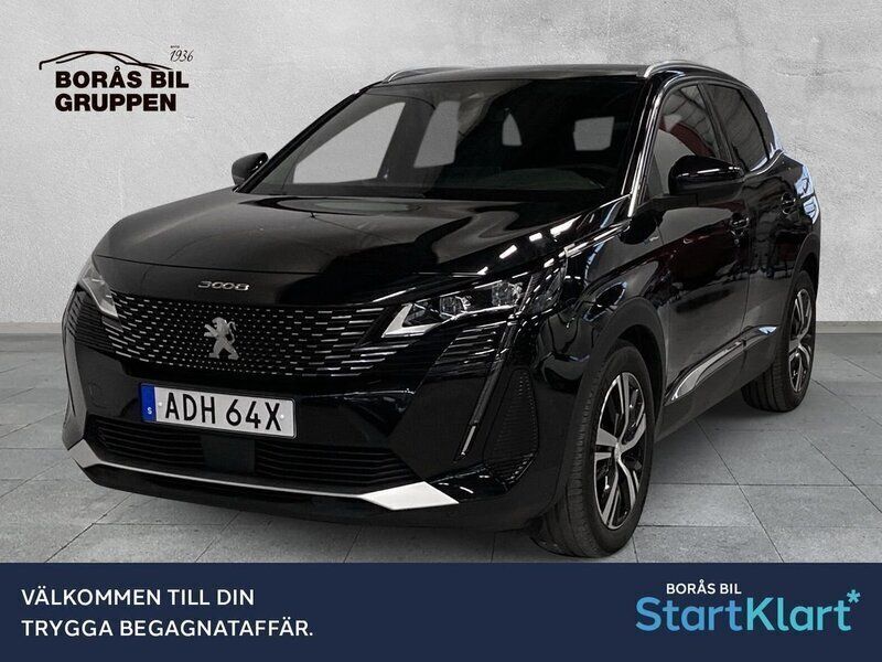 Svart Begagnad 2022 Peugeot 3008 GT SUV | 325 000 kr (Lite dyr) - Bild 1/3