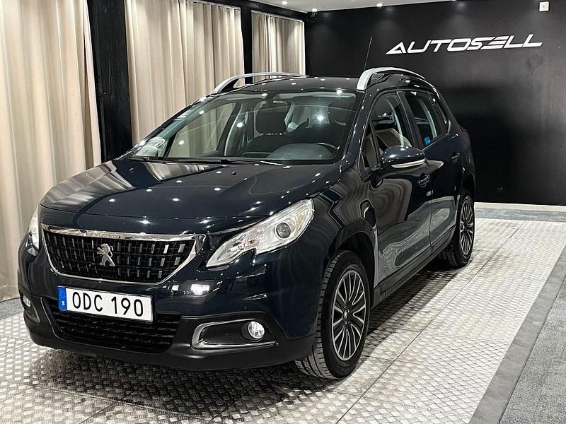 Svart Begagnad 2016 Peugeot 2008 SUV | 124 900 kr (Marknadspris) - Bild 1/4
