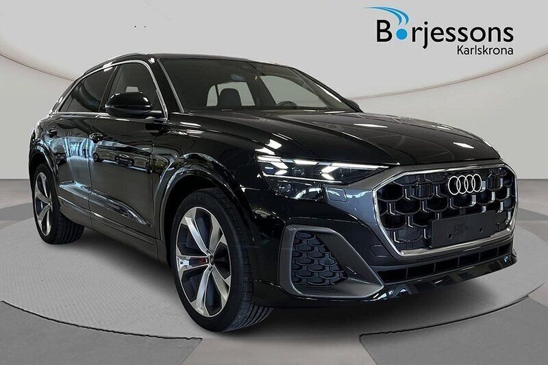 Svart Ny 2024 Audi Q8 S-Line SUV | 999 990 kr - Bild 1/4