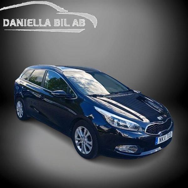 Svart Begagnad 2014 Kia Ceed Sportswagon Comfort Kombi | 64 999 kr (Bra pris) - Bild 1/4