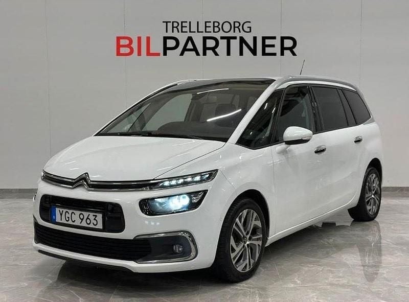Vit Begagnad 2016 Citroën Grand C4 Picasso Minibuss | 89 900 kr (Bra pris) - Bild 1/4
