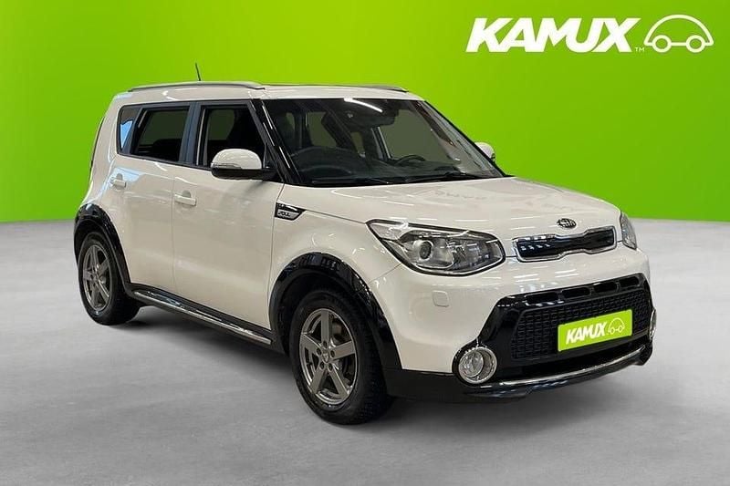 Vit Begagnad 2016 Kia Soul SUV | 112 700 kr (Marknadspris) - Bild 1/4