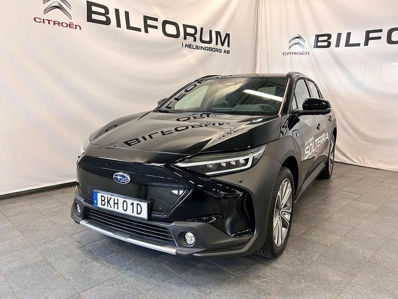 Svart Begagnad 2023 Subaru Solterra SUV | 449 900 kr (Lite dyr) - Bild 1/4