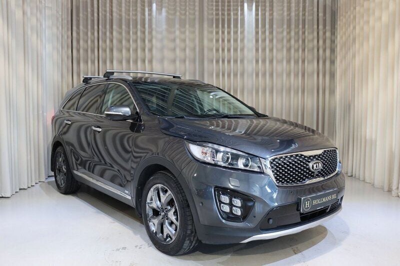 Grå Begagnad 2017 Kia Sorento 2 SUV | 229 900 kr (Bra pris) - Bild 1/4