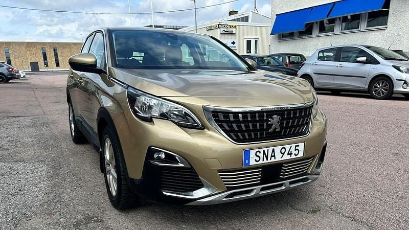 Gul Begagnad 2016 Peugeot 3008 SUV | 129 500 kr (Bra pris) - Bild 1/4