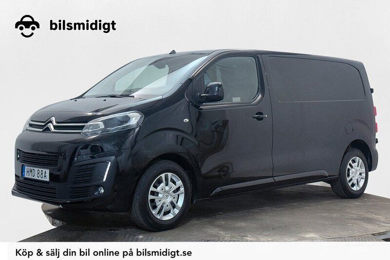 Svart Begagnad 2020 Citroën Jumpy Minibuss | 229 800 kr (Marknadspris) - Bild 1/3