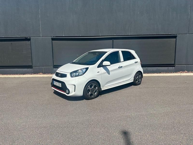 Vit Begagnad 2015 Kia Picanto Halvkombi | 85 000 kr (Marknadspris) - Bild 1/4