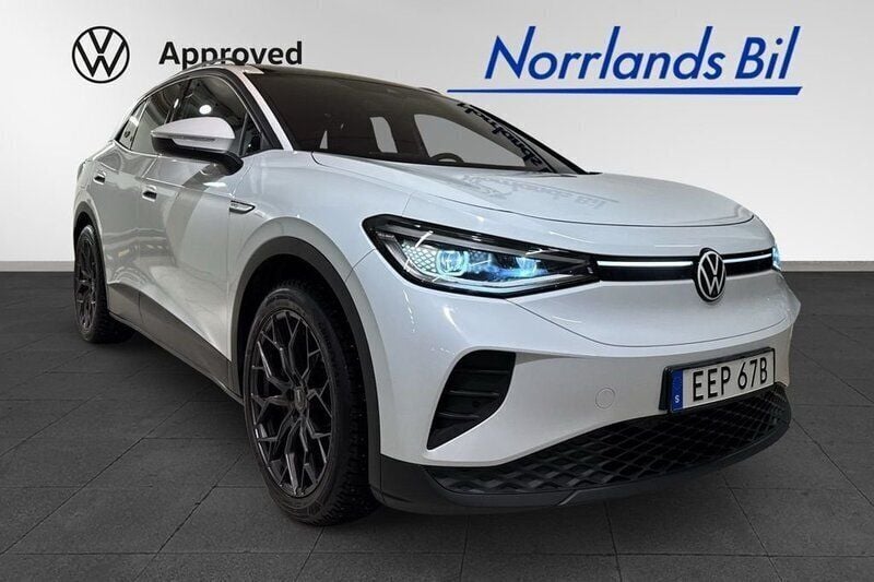 Vit Begagnad 2021 VW ID.4 Pro Performance SUV | 309 000 kr (Bra pris) - Bild 1/4
