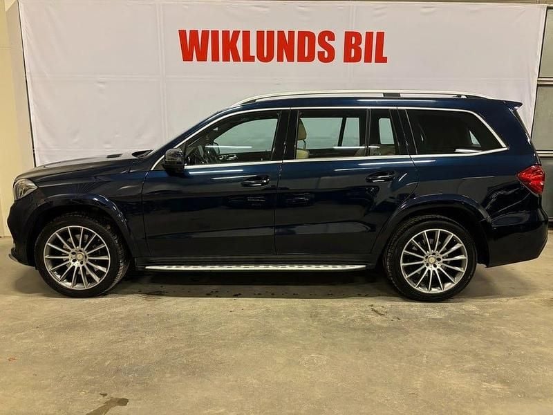 Begagnad Mercedes GLS350 AMG line 258 HK (189 kW) 2016 Mörkblå SUV