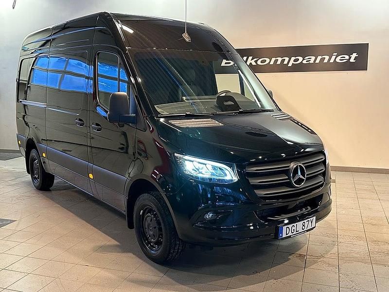 Svart Ny 2026 Mercedes Sprinter Van | 773 000 kr - Bild 1/4