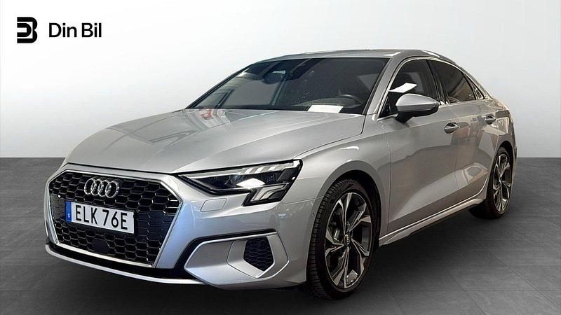 Florettsilver metallic Begagnad 2020 Audi A3 Advanced Plus Sedan | 274 000 kr (Lite dyr) - Bild 1/4