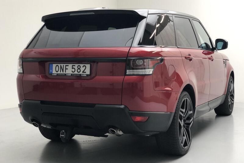 Begagnad Land Rover Range Rover Sport HSE 340 HK (250 kW) 2016 Röd SUV