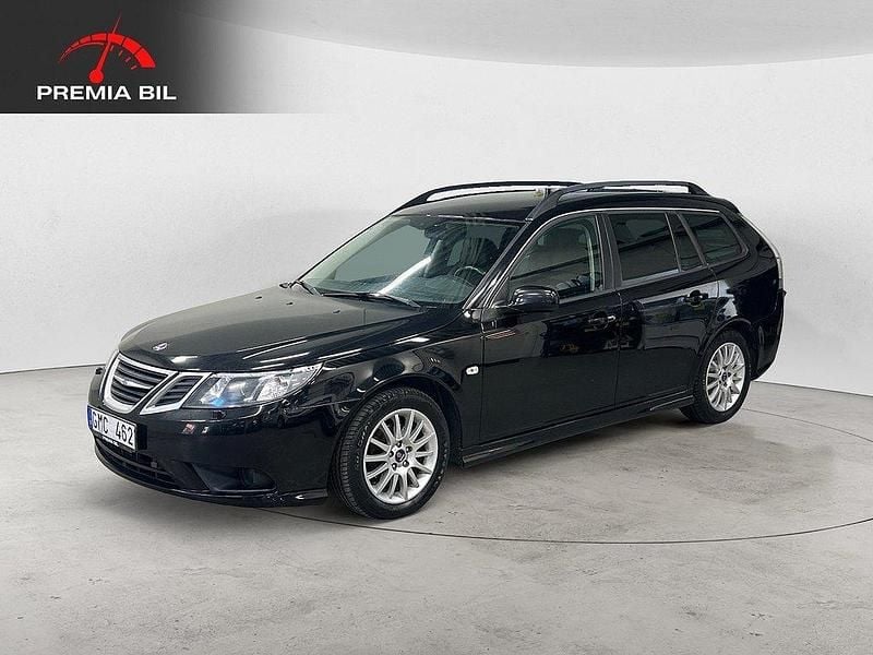 Svart Begagnad 2007 Saab 9-3 Linear Kombi | 34 900 kr (Marknadspris) - Bild 1/4