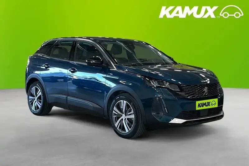 Blå Begagnad 2022 Peugeot 3008 SUV | 248 900 kr (Bra pris) - Bild 1/4