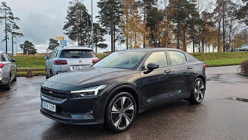 Svart Begagnad 2023 Polestar 2 Pilot Halvkombi | 345 900 kr (Bra pris) - Bild 1/4