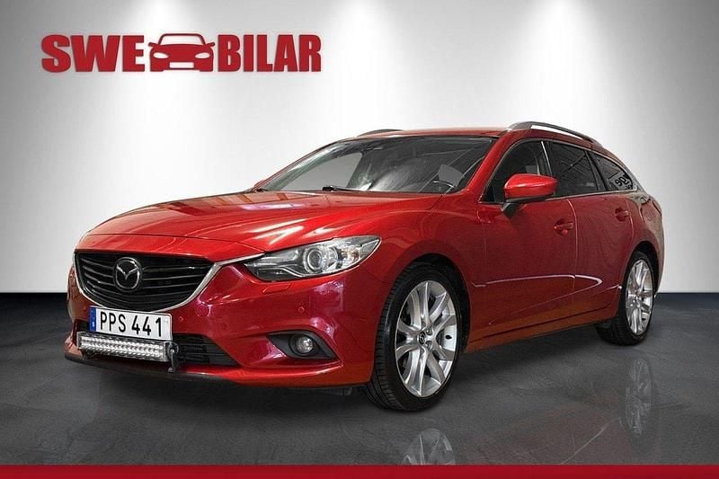 Röd Begagnad 2013 Mazda 6 Kombi | 89 900 kr (Bra pris) - Bild 1/4