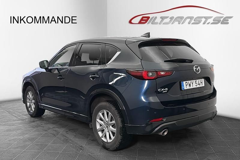 Begagnad Mazda CX-5 Homura-Line 196 HK (144 kW) 2022 Blå SUV