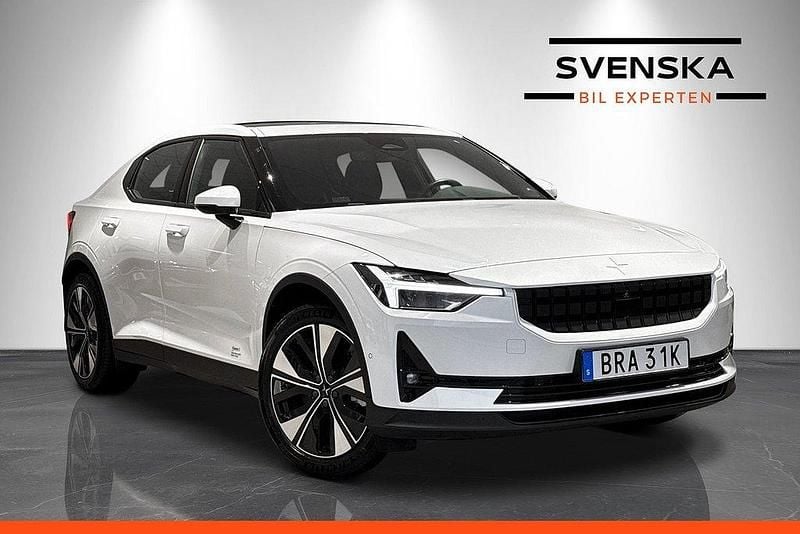 Vit Begagnad 2023 Polestar 2 Pilot Halvkombi | 379 900 kr (Marknadspris) - Bild 1/3
