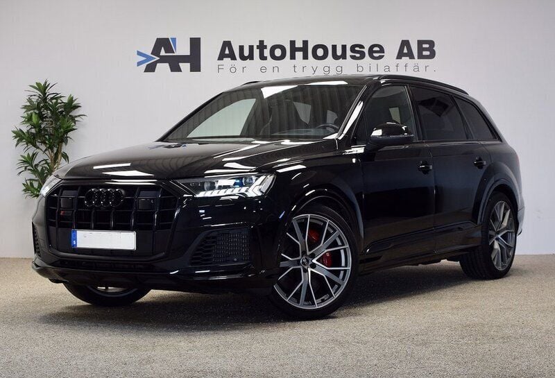 Svart Begagnad 2022 Audi SQ7 Competition SUV | 924 000 kr (Bra pris) - Bild 1/4