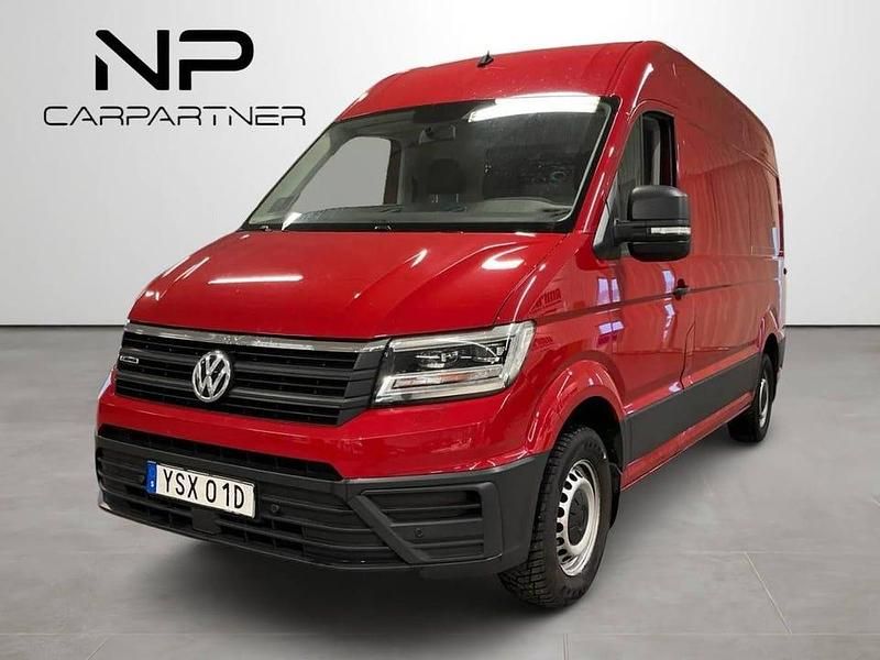 Röd Begagnad 2019 VW Crafter Van | 269 900 kr - Bild 1/4