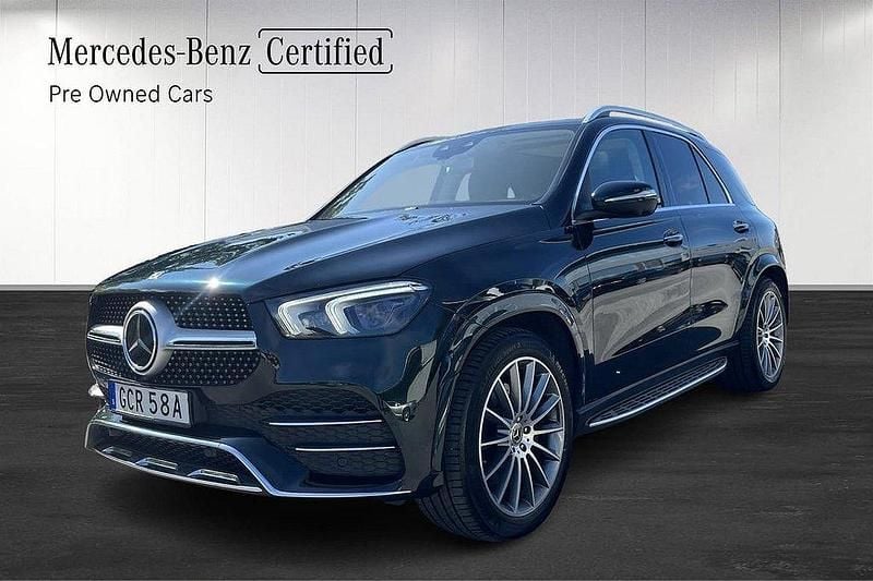 Grön Begagnad 2019 Mercedes GLE400 SUV | 739 900 kr (Lite dyr) - Bild 1/4