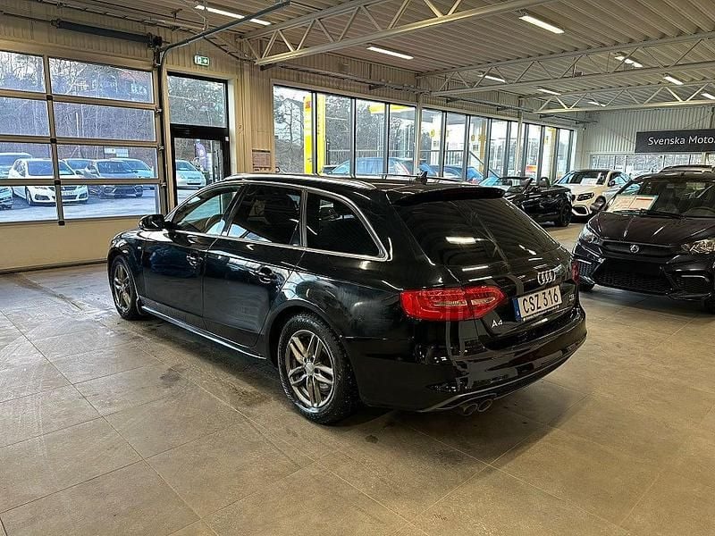 Begagnad Audi A4 Sport 190 HK (139 kW) 2014 Svart Kombi
