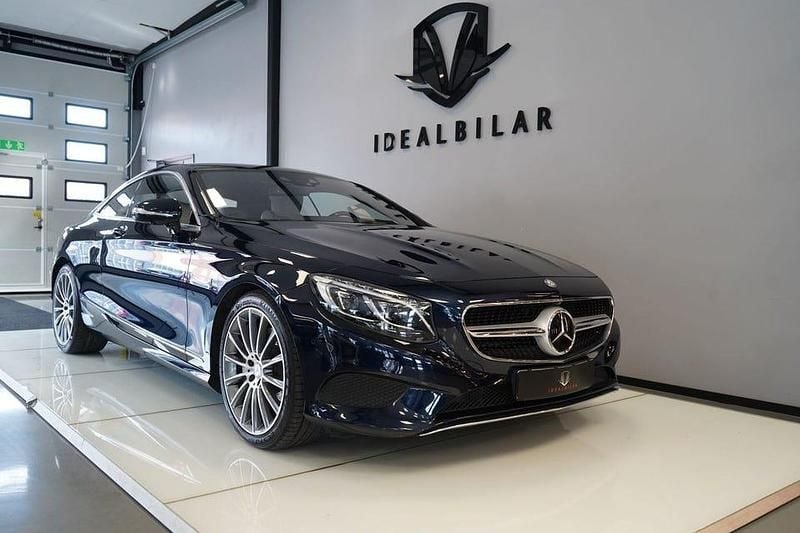 Blå metallic Begagnad 2016 Mercedes S500 Sedan | 699 900 kr - Bild 1/4