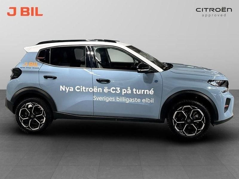 Begagnad Citroën e-C3 83 kW (113 HK) 2024 Blå monte carlo Halvkombi