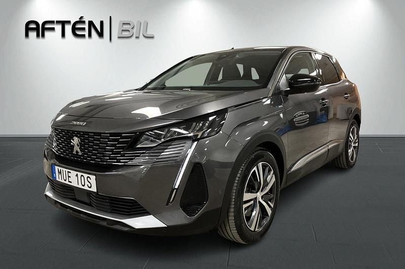 Grå Begagnad 2022 Peugeot 3008 Allure SUV | 259 900 kr (Bra pris) - Bild 1/3