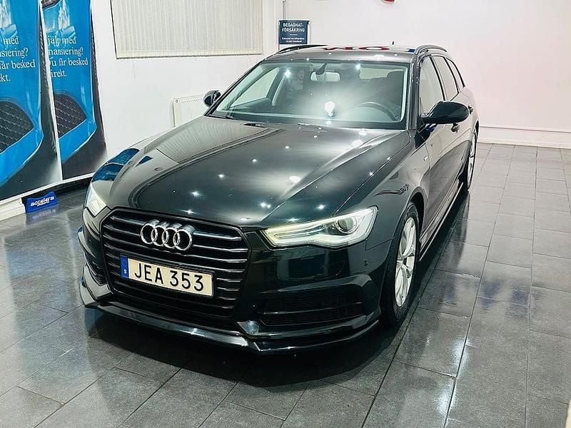 Begagnad Audi A6 Sport 190 HK (139 kW) 2015 Svart Kombi