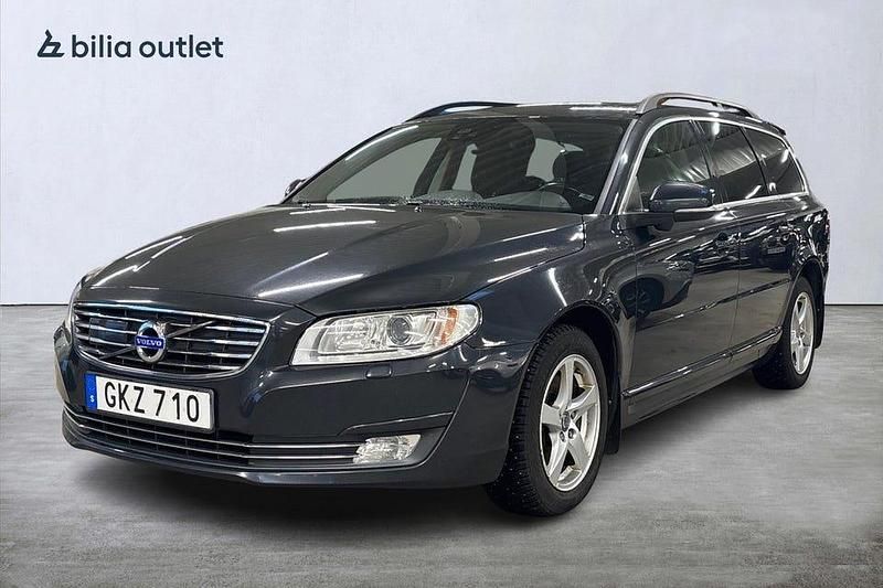 Grå Begagnad 2015 Volvo V70 Momentum Kombi | 99 900 kr (Bra pris) - Bild 1/3