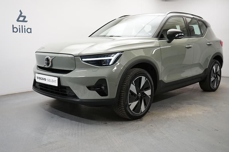 Begagnad Volvo XC40 Single Motor Extended Range 188 kW (256 HK) 2024 Grön SUV