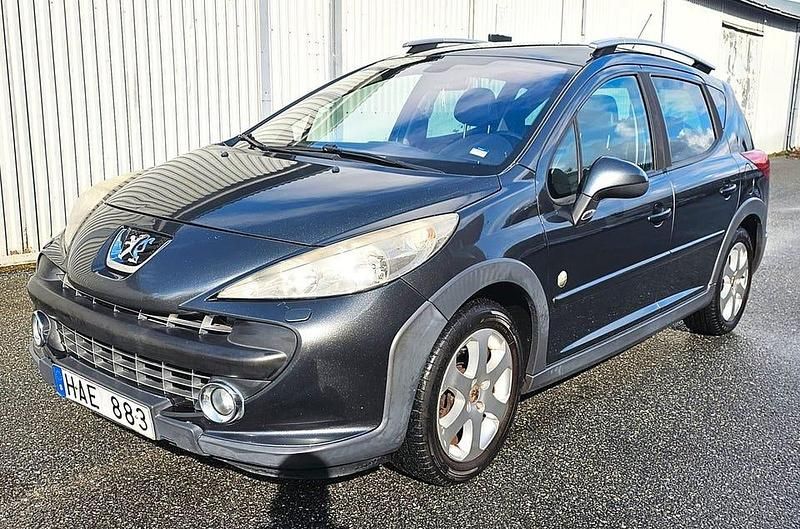 Begagnad Peugeot 207 Outdoor 120 HK (88 kW) 2008 Mörkgrå (grå) Kombi