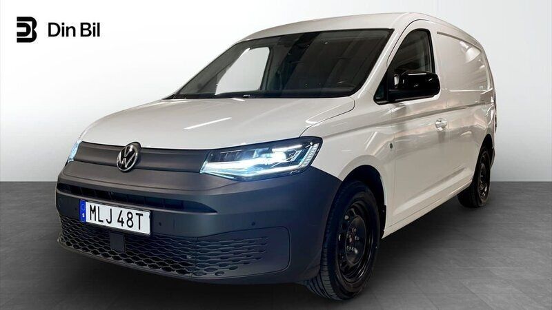 Vit (candyvit) Begagnad 2025 VW Caddy Maxi Minibuss | 379 900 kr (Lite dyr) - Bild 1/4