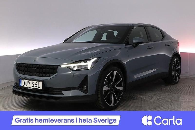 Grå Begagnad 2021 Polestar 2 Pilot Halvkombi | 369 990 kr (Marknadspris) - Bild 1/4