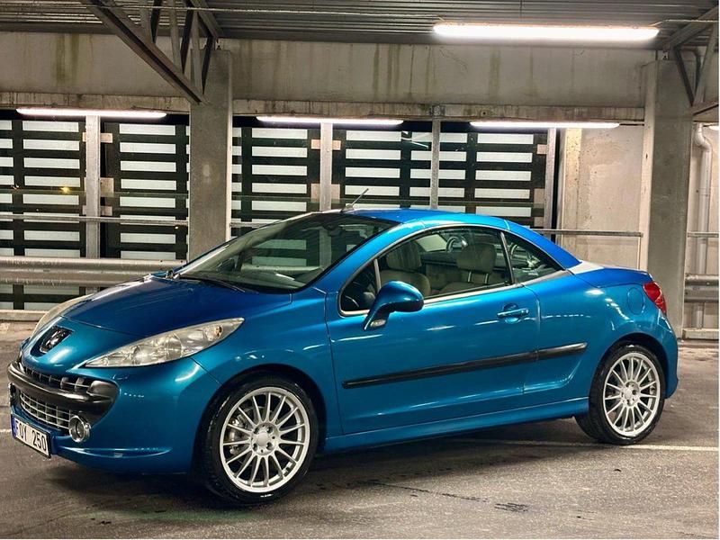 Blå Begagnad 2007 Peugeot 207 CC Cab | 36 000 kr (Marknadspris) - Bild 1/4