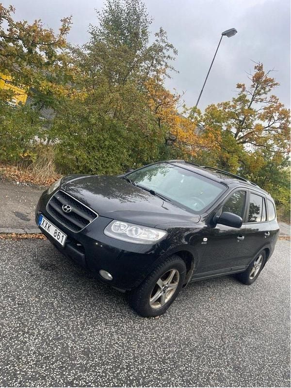 Svart Begagnad 2006 Hyundai Santa Fe SUV | 23 000 kr (Bra pris) - Bild 1/4