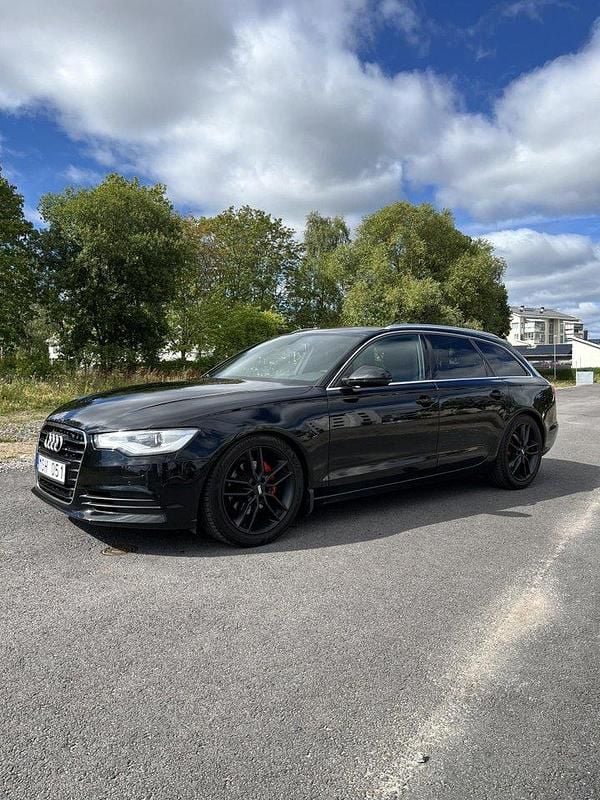 Svart Begagnad 2014 Audi A6 Proline Kombi | 125 000 kr (Bra pris) - Bild 1/4