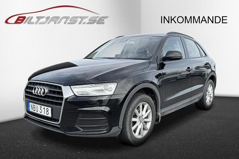 Svart Begagnad 2016 Audi Q3 Sport SUV | 159 900 kr (Marknadspris) - Bild 1/4