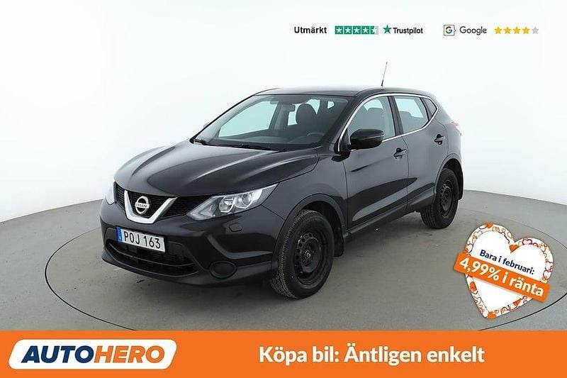Begagnad Nissan Qashqai 116 HK (85 kW) 2016 Svart SUV