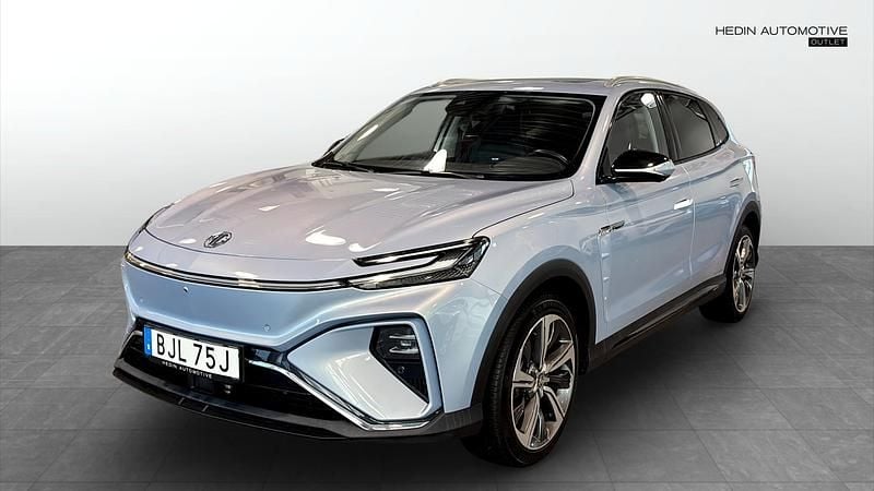 Blå Begagnad 2022 MG Marvel R Luxury SUV | 244 400 kr (Bra pris) - Bild 1/4