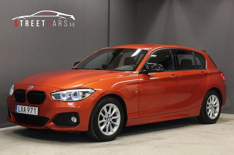 Orange Begagnad 2016 BMW 116 M Sport Halvkombi | 129 000 kr (Marknadspris) - Bild 1/4