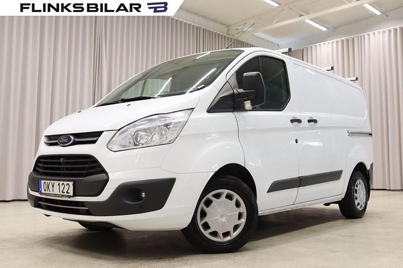 Vit Begagnad 2017 Ford Transit Custom Van | 134 900 kr (Marknadspris) - Bild 1/4