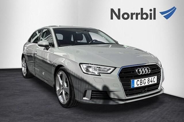 Quantumgrå Begagnad 2019 Audi A3 Sport | 189 000 kr (Marknadspris) - Bild 1/3