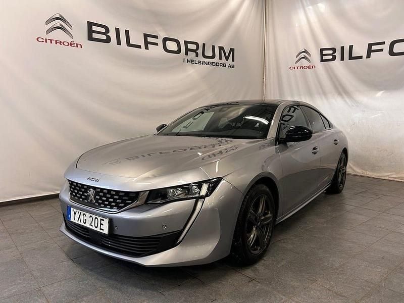Grå Begagnad 2019 Peugeot 508 GT-line Sedan | 179 900 kr - Bild 1/4