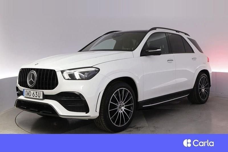 Vit Begagnad 2022 Mercedes GLE350 AMG SUV | 597 900 kr (Bra pris) - Bild 1/2