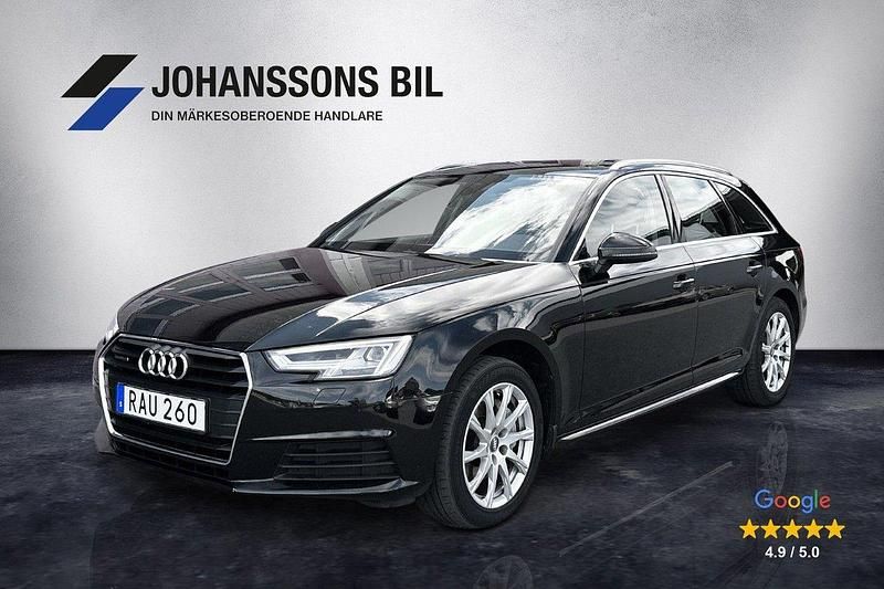 Svart Begagnad 2017 Audi A4 Proline Kombi | 179 900 kr (Marknadspris) - Bild 1/4